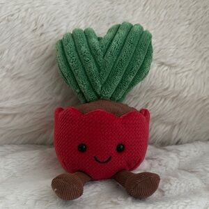 Jellycat Red and Brown Plush Toy